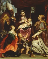 Madonna with Child and Saints